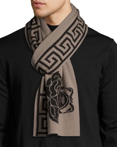 versace scarf men's saks|Versace ties for men.